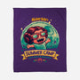 Weird Moon Summer Camp-None-Fleece-Blanket-teesgeex