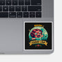 Weird Moon Summer Camp-None-Glossy-Sticker-teesgeex