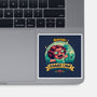 Weird Moon Summer Camp-None-Glossy-Sticker-teesgeex