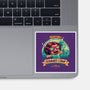 Weird Moon Summer Camp-None-Glossy-Sticker-teesgeex
