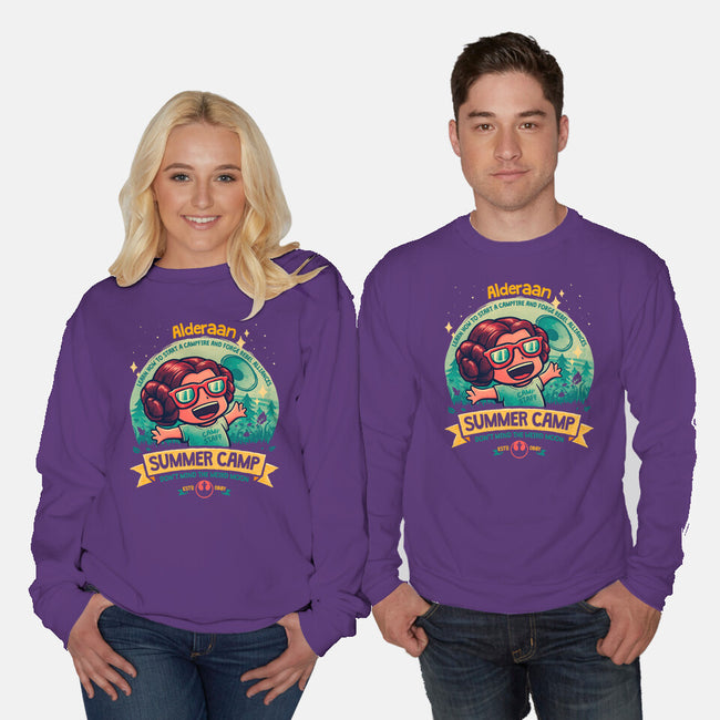 Weird Moon Summer Camp-Unisex-Crew Neck-Sweatshirt-teesgeex