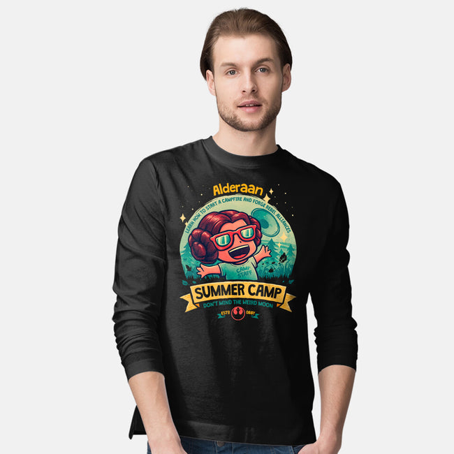 Weird Moon Summer Camp-Mens-Long Sleeved-Tee-teesgeex