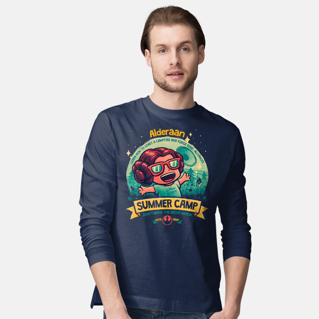 Weird Moon Summer Camp-Mens-Long Sleeved-Tee-teesgeex