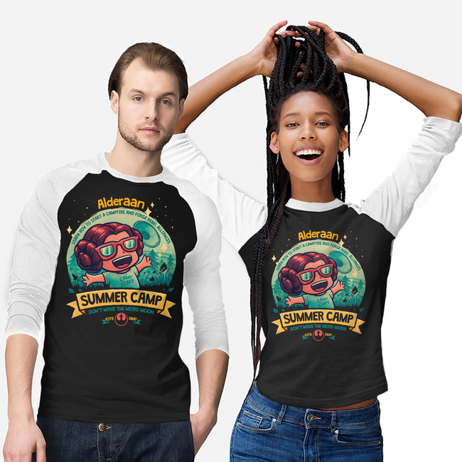 Weird Moon Summer Camp-Unisex-Baseball-Tee-teesgeex