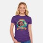 Weird Moon Summer Camp-Womens-Fitted-Tee-teesgeex