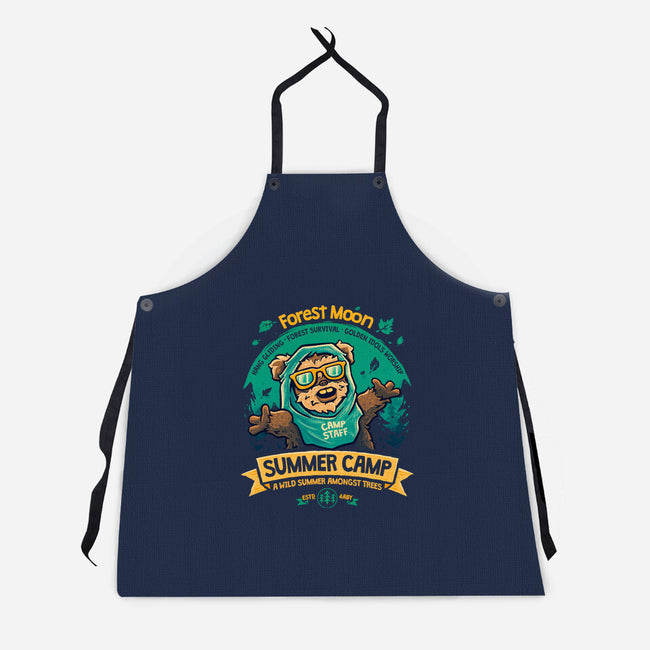 Forest Moon Summer Camp-Unisex-Kitchen-Apron-teesgeex