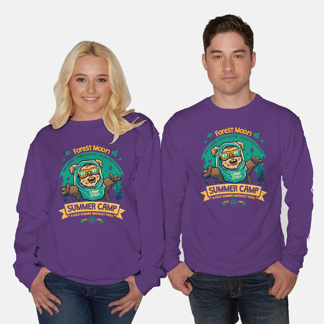 Forest Moon Summer Camp-Unisex-Crew Neck-Sweatshirt-teesgeex