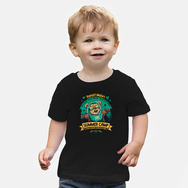 Forest Moon Summer Camp-Baby-Basic-Tee-teesgeex