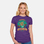 Forest Moon Summer Camp-Womens-Fitted-Tee-teesgeex