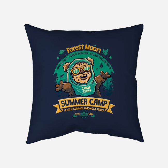 Forest Moon Summer Camp-None-Removable Cover w Insert-Throw Pillow-teesgeex