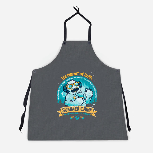 Chillest Summer Camp-Unisex-Kitchen-Apron-teesgeex