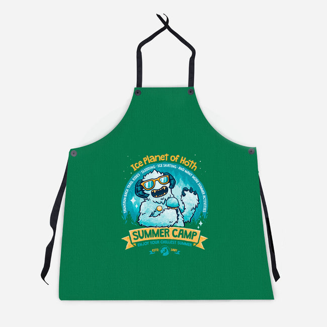 Chillest Summer Camp-Unisex-Kitchen-Apron-teesgeex