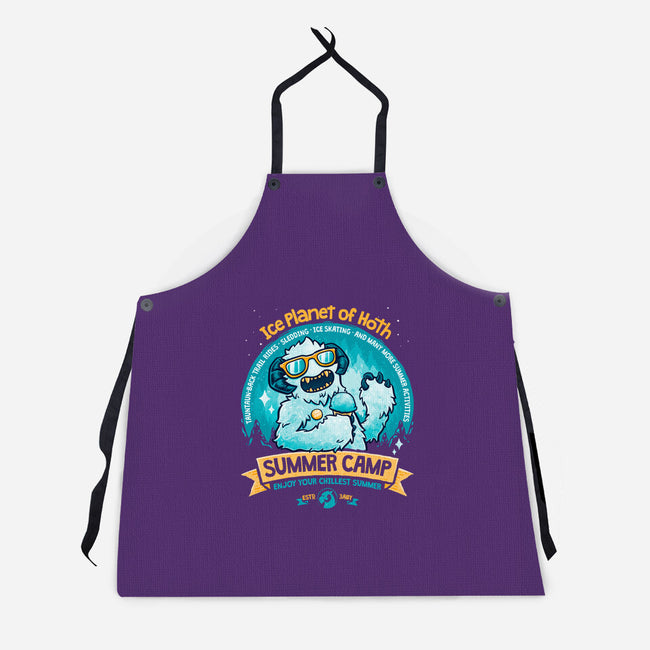 Chillest Summer Camp-Unisex-Kitchen-Apron-teesgeex