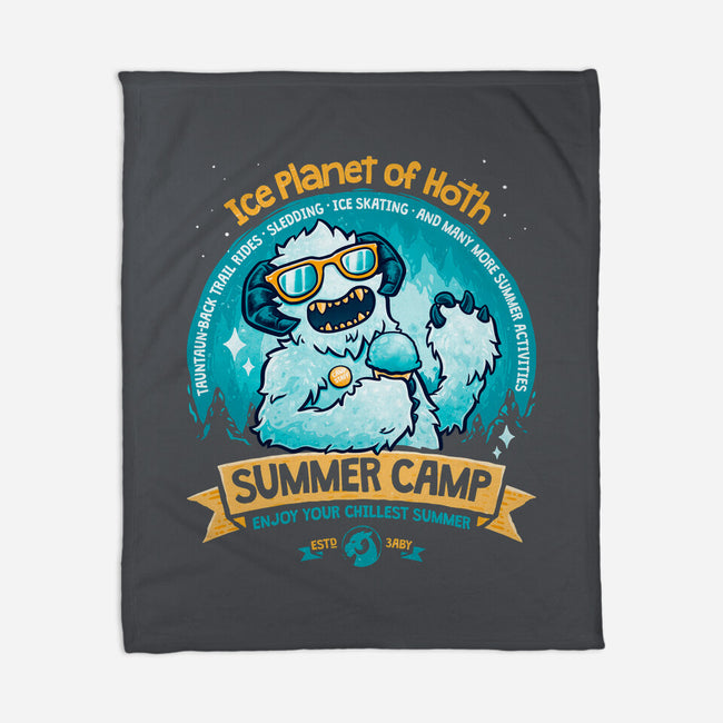 Chillest Summer Camp-None-Fleece-Blanket-teesgeex
