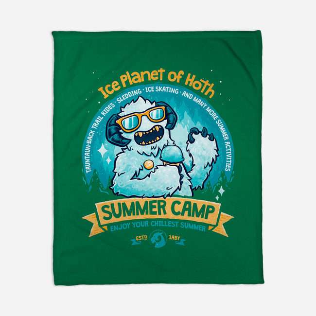 Chillest Summer Camp-None-Fleece-Blanket-teesgeex