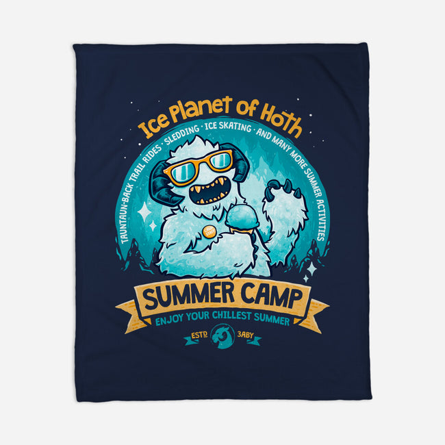 Chillest Summer Camp-None-Fleece-Blanket-teesgeex