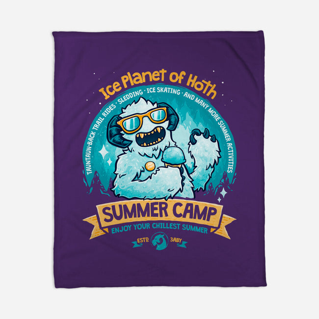 Chillest Summer Camp-None-Fleece-Blanket-teesgeex