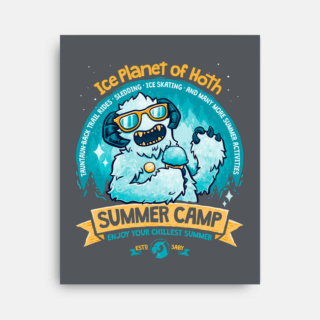 Chillest Summer Camp-None-Stretched-Canvas-teesgeex