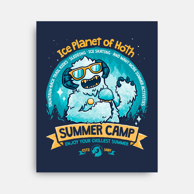 Chillest Summer Camp-None-Stretched-Canvas-teesgeex