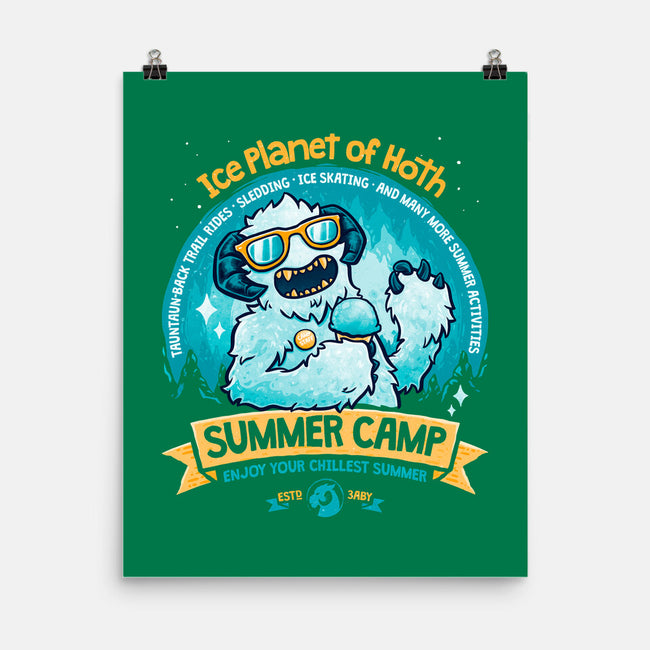 Chillest Summer Camp-None-Matte-Poster-teesgeex