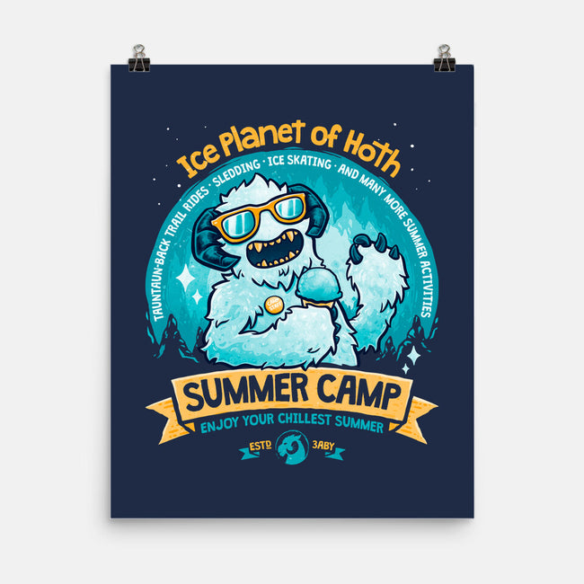 Chillest Summer Camp-None-Matte-Poster-teesgeex
