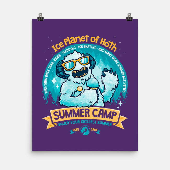 Chillest Summer Camp-None-Matte-Poster-teesgeex