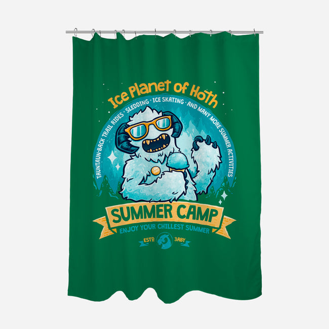 Chillest Summer Camp-None-Polyester-Shower Curtain-teesgeex