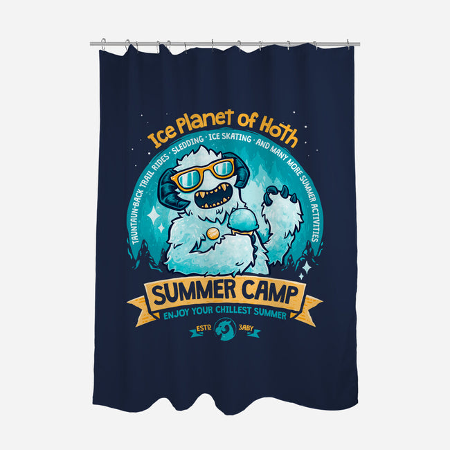 Chillest Summer Camp-None-Polyester-Shower Curtain-teesgeex