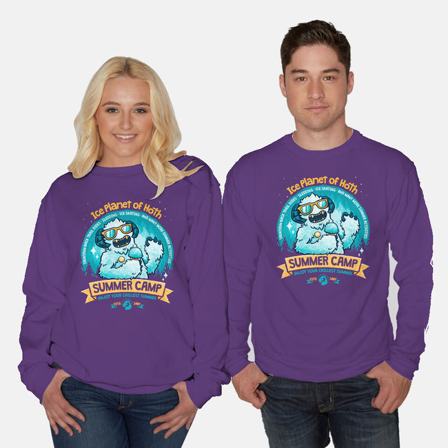Chillest Summer Camp-Unisex-Crew Neck-Sweatshirt-teesgeex