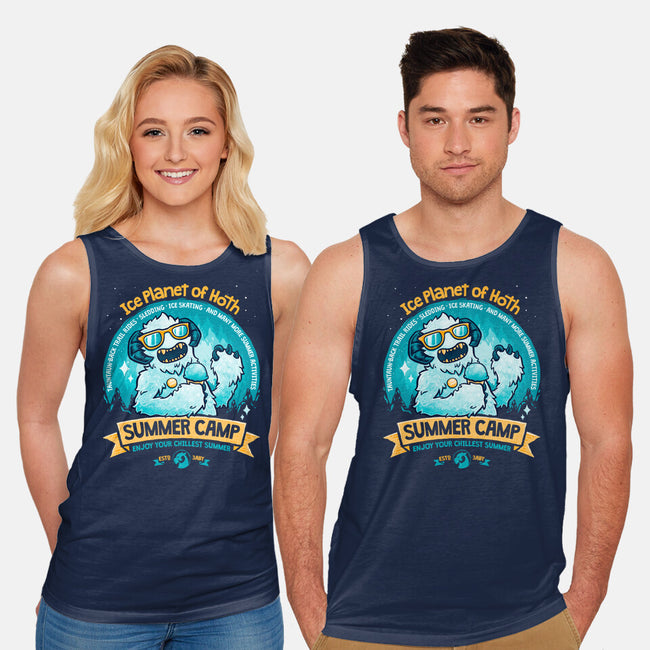 Chillest Summer Camp-Unisex-Basic-Tank-teesgeex