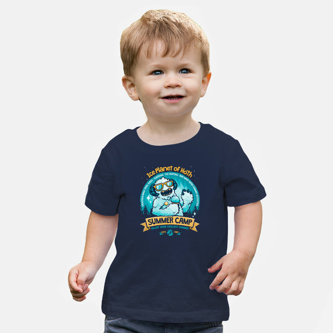 Chillest Summer Camp-Baby-Basic-Tee-teesgeex
