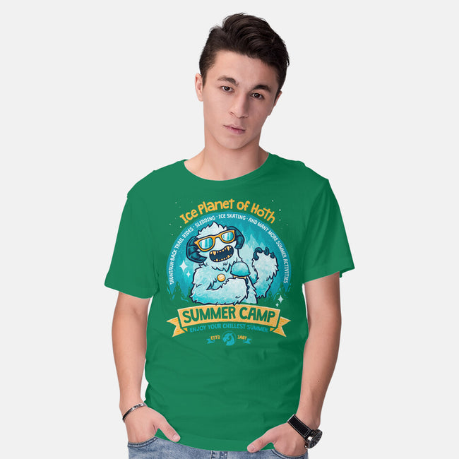 Chillest Summer Camp-Mens-Basic-Tee-teesgeex