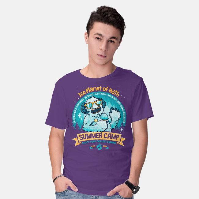 Chillest Summer Camp-Mens-Basic-Tee-teesgeex