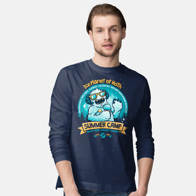 Chillest Summer Camp-Mens-Long Sleeved-Tee-teesgeex
