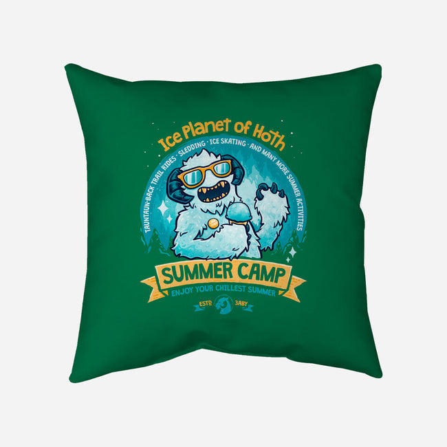 Chillest Summer Camp-None-Removable Cover w Insert-Throw Pillow-teesgeex