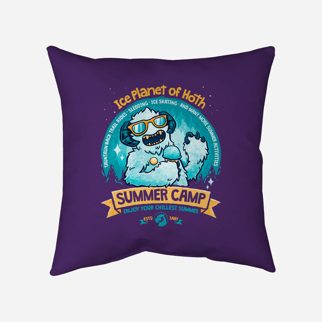 Chillest Summer Camp-None-Removable Cover w Insert-Throw Pillow-teesgeex