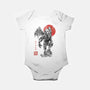 Cthulhu Sumi-E-Baby-Basic-Onesie-Astrobot Invention