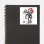 Cthulhu Sumi-E-None-Glossy-Sticker-Astrobot Invention