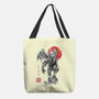 Cthulhu Sumi-E-None-Basic Tote-Bag-Astrobot Invention