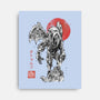 Cthulhu Sumi-E-None-Stretched-Canvas-Astrobot Invention