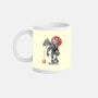 Cthulhu Sumi-E-None-Mug-Drinkware-Astrobot Invention