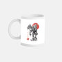 Cthulhu Sumi-E-None-Mug-Drinkware-Astrobot Invention