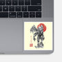 Cthulhu Sumi-E-None-Glossy-Sticker-Astrobot Invention
