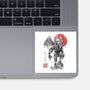 Cthulhu Sumi-E-None-Glossy-Sticker-Astrobot Invention