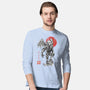 Cthulhu Sumi-E-Mens-Long Sleeved-Tee-Astrobot Invention