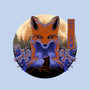 Mysterious Fox-None-Glossy-Sticker-rmatix