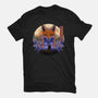Mysterious Fox-Womens-Fitted-Tee-rmatix