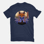 Mysterious Fox-Womens-Fitted-Tee-rmatix