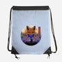 Mysterious Fox-None-Drawstring-Bag-rmatix