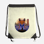 Mysterious Fox-None-Drawstring-Bag-rmatix